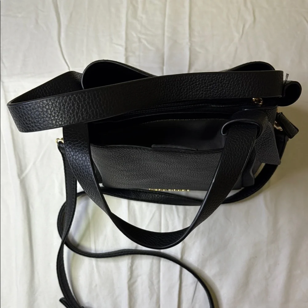 Kate Spade Black Pebbled Leather Shoulder‎ Bag (Missing “York”)